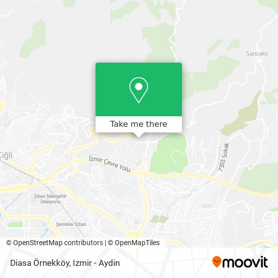 Diasa Örnekköy map