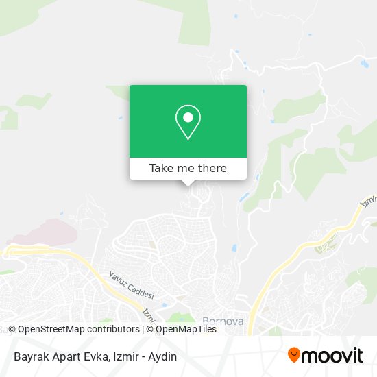 Bayrak Apart Evka map