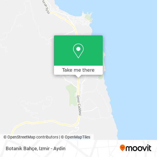 Botanik Bahçe map