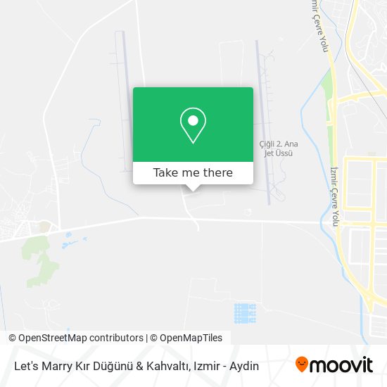 Let's Marry Kır Düğünü & Kahvaltı map