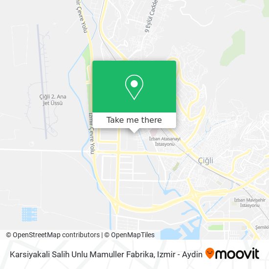 Karsiyakali Salih Unlu Mamuller Fabrika map