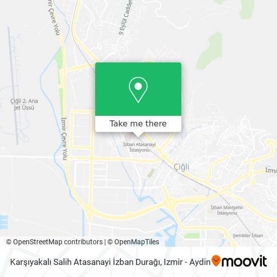 Karşıyakalı Salih Atasanayi İzban Durağı map