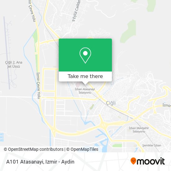 A101 Atasanayi map