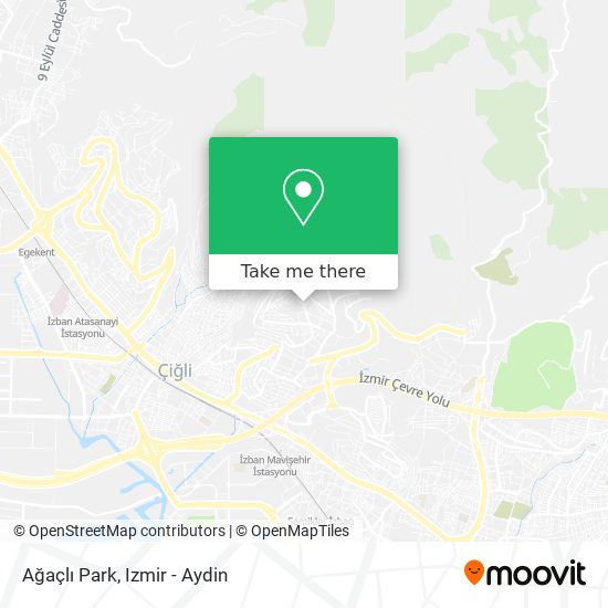 Ağaçlı Park map