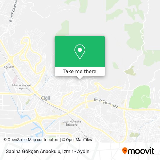 Sabiha Gökçen Anaokulu map