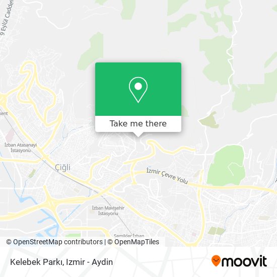 Kelebek Parkı map