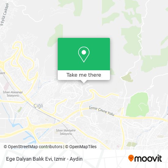 Ege Dalyan Balık Evi map