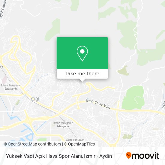 Yüksek Vadi Açık Hava Spor Alanı map