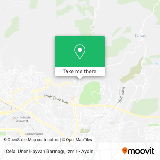 Celal Üner Hayvan Barınağı map