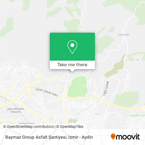 Baymaz Group Asfalt Şantiyesi map
