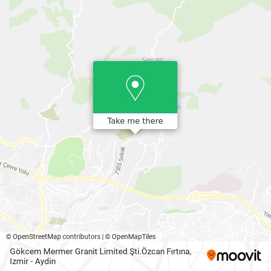 Gökcem Mermer Granit Limited Şti.Özcan Fırtına map