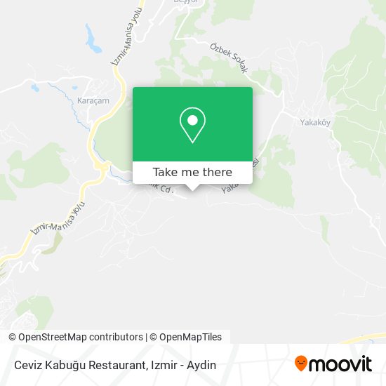 Ceviz Kabuğu Restaurant map