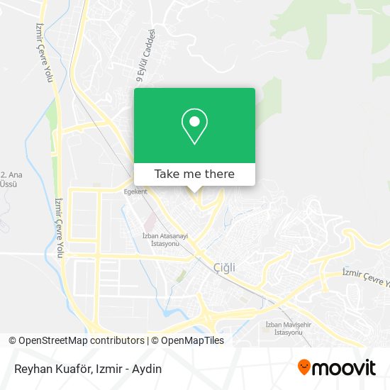 Reyhan Kuaför map