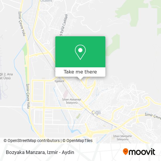 Bozyaka Manzara map