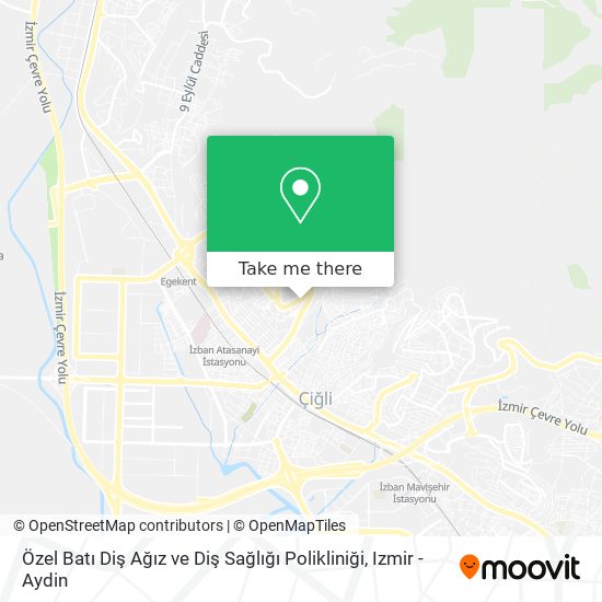 Özel Batı Diş Ağız ve Diş Sağlığı Polikliniği map