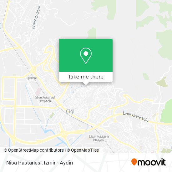 Nisa Pastanesi map