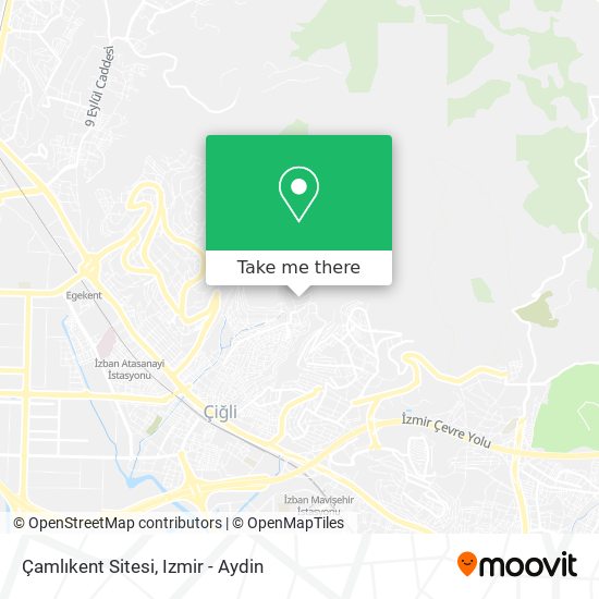 Çamlıkent Sitesi map