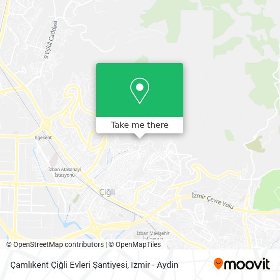 Çamlıkent Çiğli Evleri Şantiyesi map