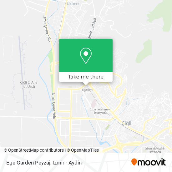 Ege Garden Peyzaj map