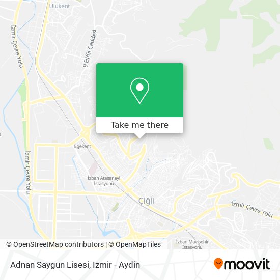 Adnan Saygun Lisesi map