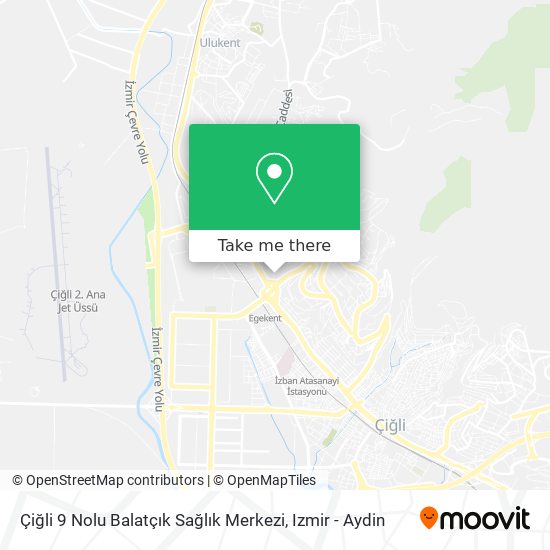 Çiğli 9 Nolu Balatçık Sağlık Merkezi map