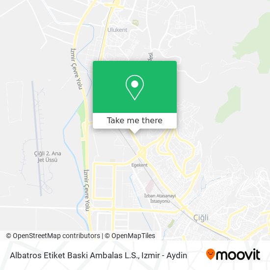 Albatros Etiket Baski Ambalas L.S. map