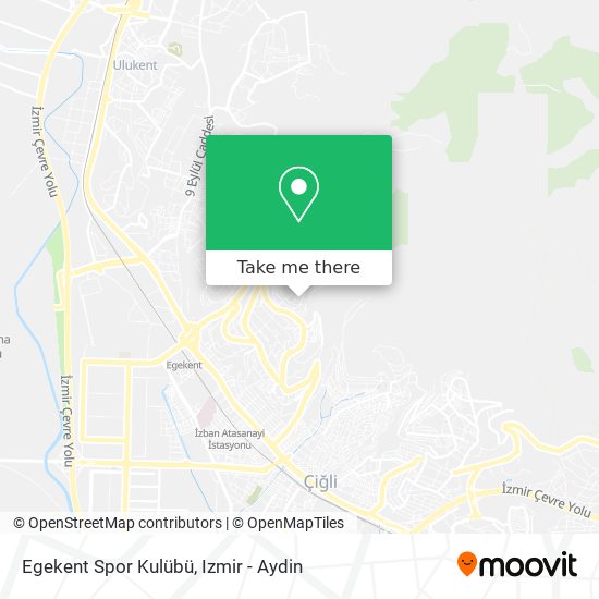 Egekent Spor Kulübü map