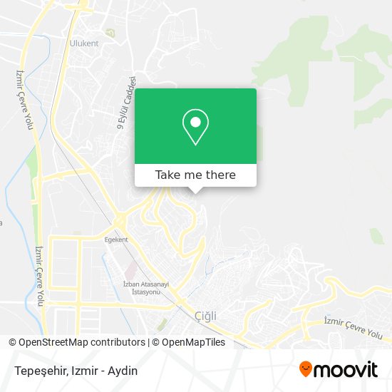Tepeşehir map