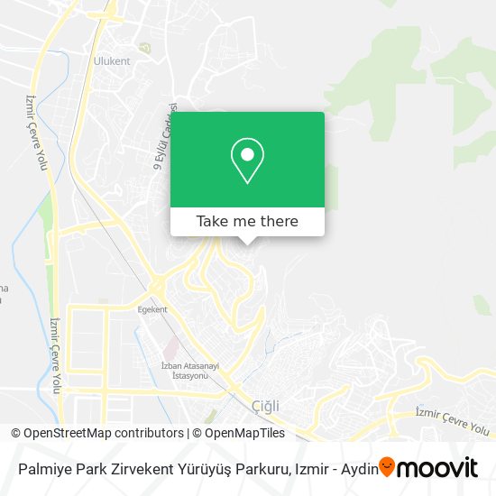 Palmiye Park Zirvekent Yürüyüş Parkuru map