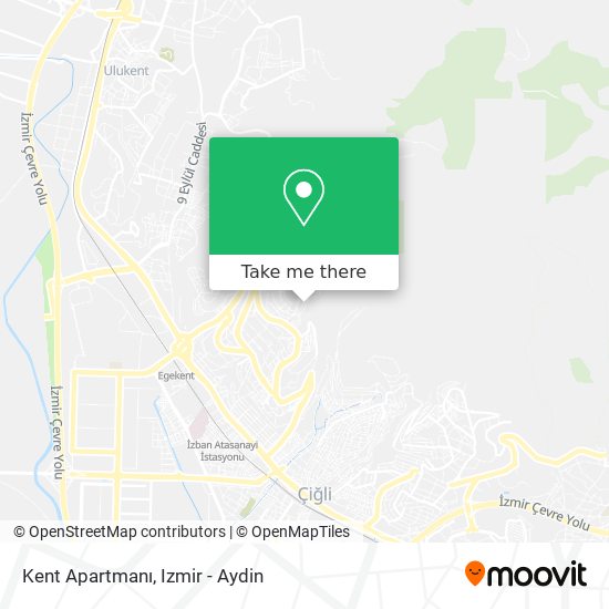 Kent Apartmanı map