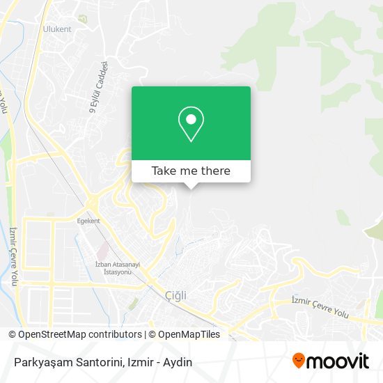 Parkyaşam Santorini map