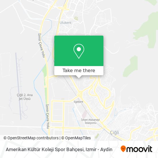 Amerikan Kültür Koleji Spor Bahçesi map