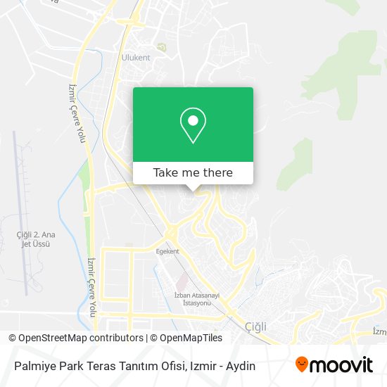 Palmiye Park Teras Tanıtım Ofisi map