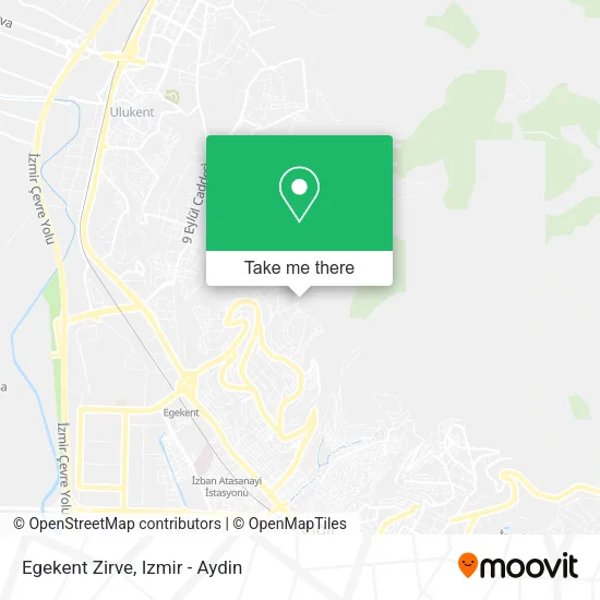 Egekent Zirve map