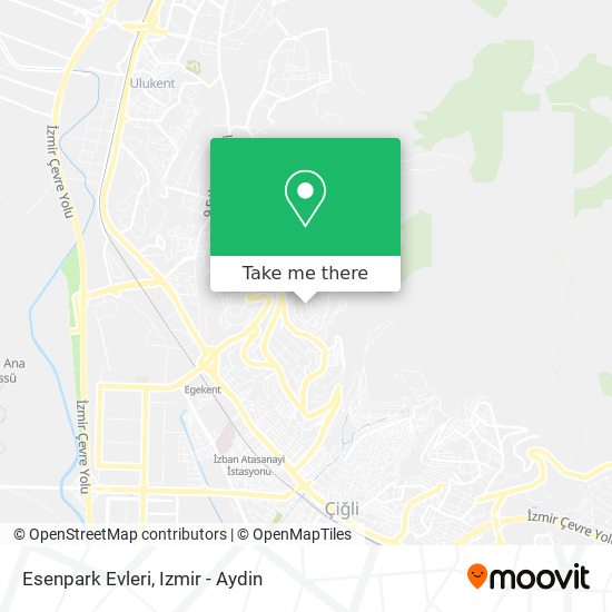 Esenpark Evleri map