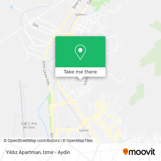 Yıldız Apartman map