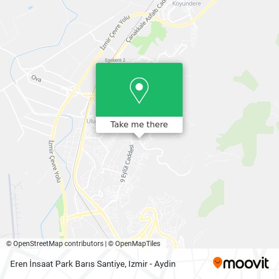 Eren İnsaat Park Barıs Santiye map