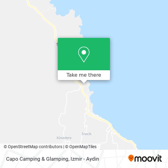 Capo Camping & Glamping map