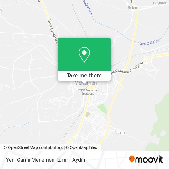 Yeni Camii Menemen map