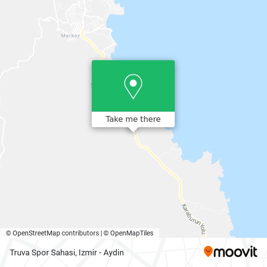 Truva Spor Sahasi map