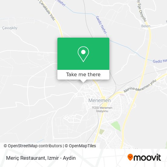 Meriç Restaurant map