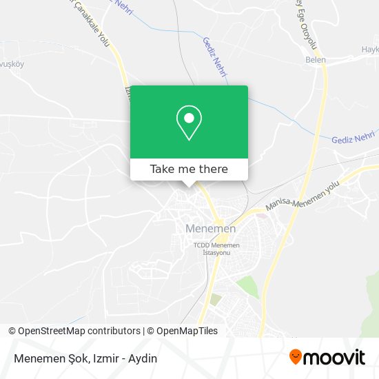 Menemen Şok map