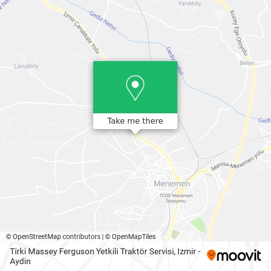 Tirki Massey Ferguson Yetkili Traktör Servisi map