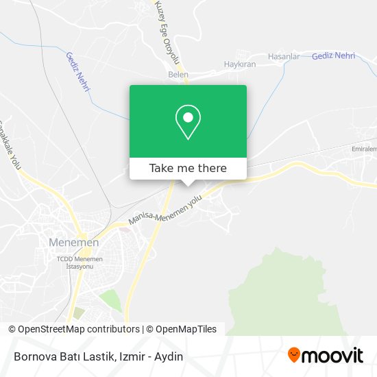 Bornova Batı Lastik map