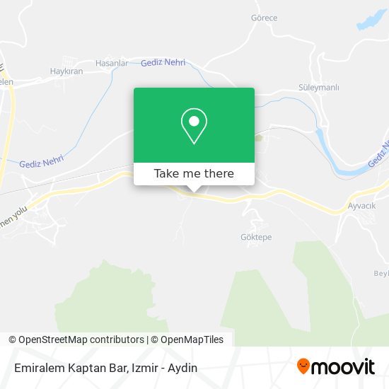 Emiralem Kaptan Bar map