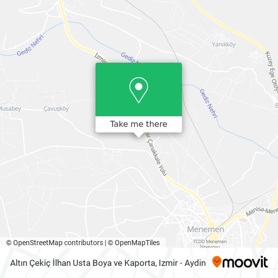 Altın Çekiç İlhan Usta Boya ve Kaporta map