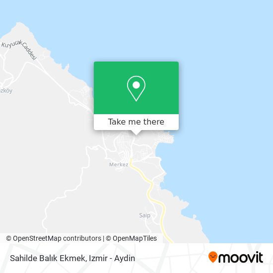 Sahilde Balık Ekmek map