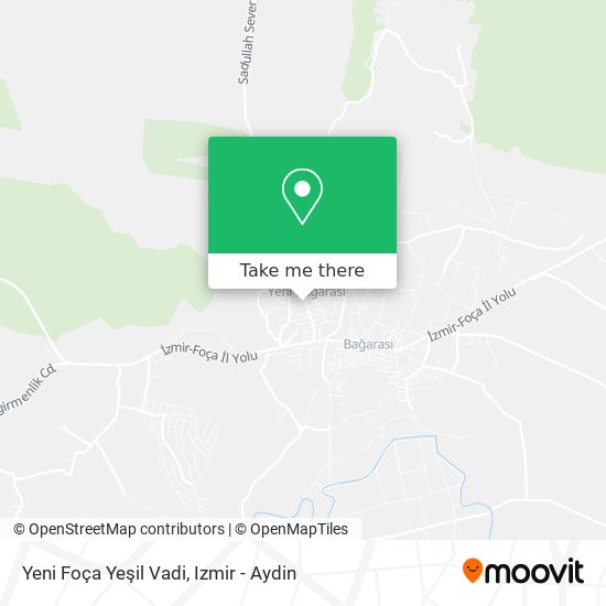 Yeni Foça Yeşil Vadi map