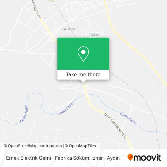 Emek Elektrik Gemi - Fabrika Söküm map