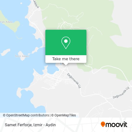 Samet Ferforje map